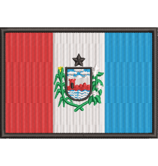 Matriz de Bordado Alagoas Bandeira 