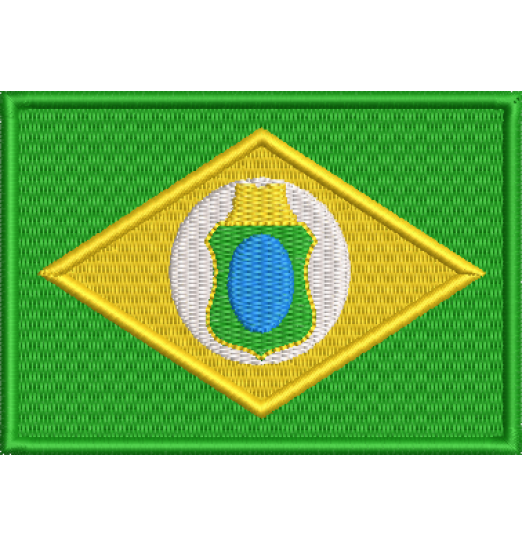 Matriz de Bordado Ceará Bandeira