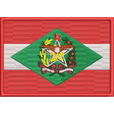 Matriz de Bordado Santa Catarina Bandeira