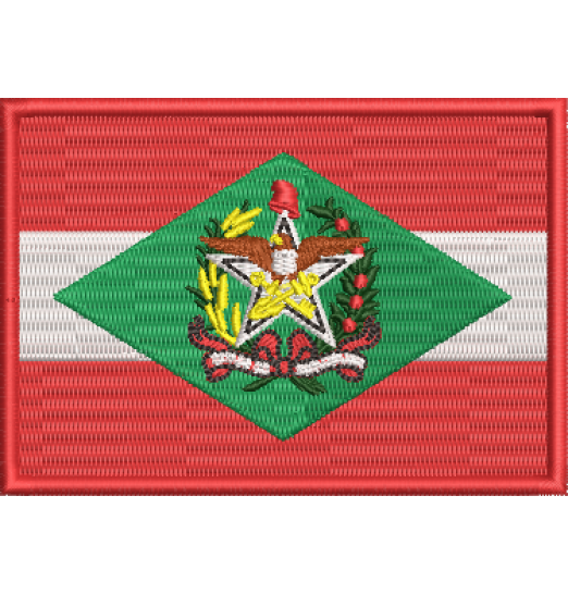 Matriz de Bordado Santa Catarina Bandeira