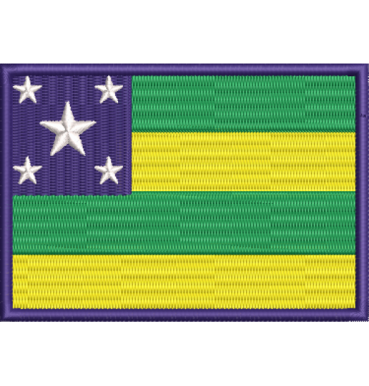 Matriz de Bordado Sergipe Bandeira 