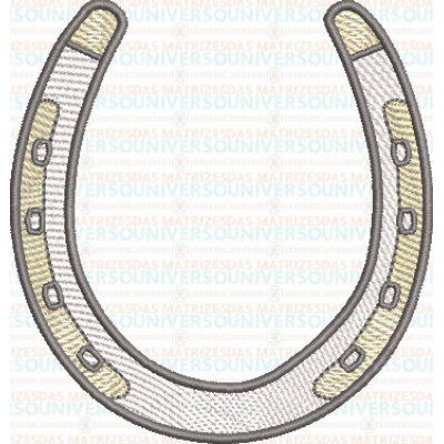 Matriz de Bordado Ferradura 