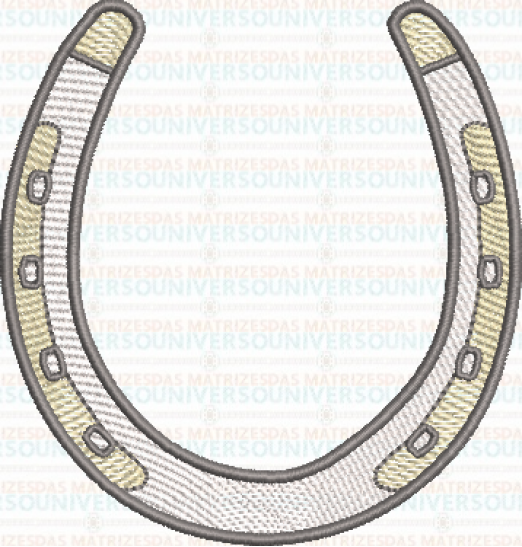 Matriz de Bordado Ferradura 
