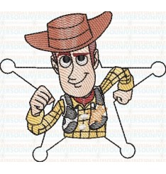 Matriz de Bordado Toy Story Xerife Woody