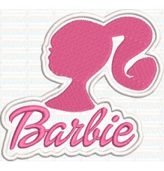 Matriz de Bordado Barbie Logo