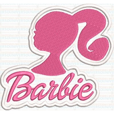 Matriz de Bordado Barbie Logo