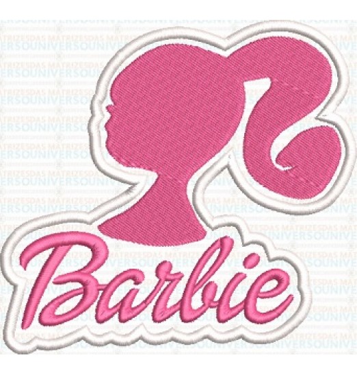 Matriz de Bordado Barbie Logo