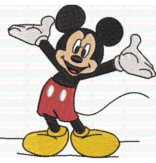 Matriz de Bordado Mickey Mouse