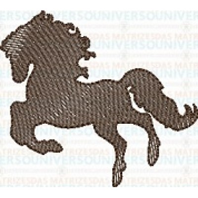 Matriz de Bordado Cavalo Sombra