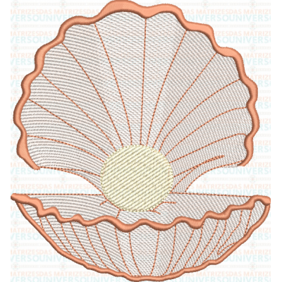 Matriz de Bordado Concha 