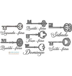 Matriz de Bordado Semaninha Chaves 